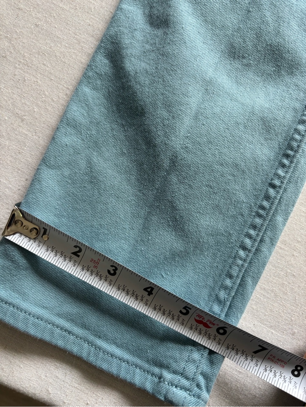 ba&sh Blue Mid Rise Straight Leg Jeans Size 6 | Parisian Casual - Picture 15 of 15